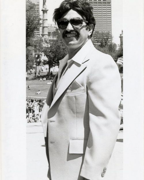 Ed Mede, defendant in "Revere" cases and speaker at Gay Pride '78. Credit: Michael Thompson, The History Project