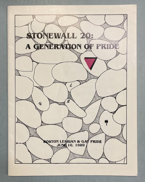 Cover of the 1989 Pride Guide. Courtesy of The History Project.